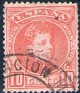 Spain 1901 Alfonso XIII 10 CTS Rojo Edifil 243. España 1901 243 u. Subida por susofe